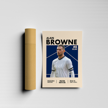 Championship Player Poster - Alan Browne