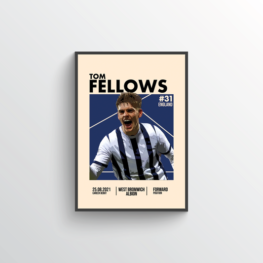 Championship Player Poster - Tom Fellows