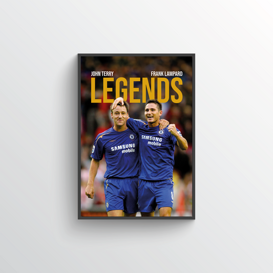 Chelsea FC Legends Poster