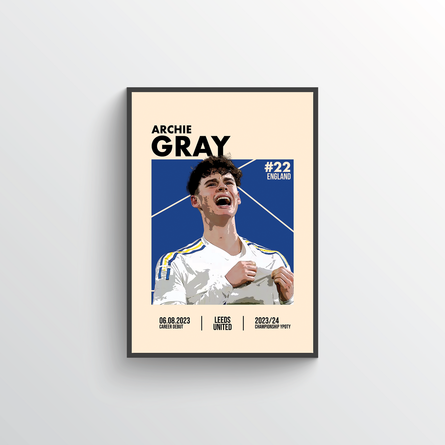 Championship Player Poster - Archie Gray