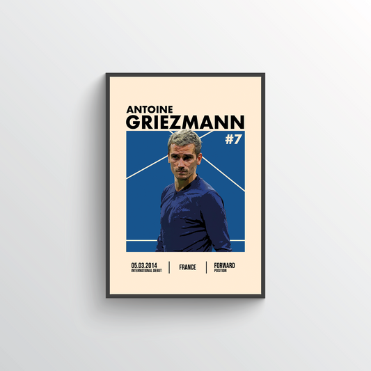 Euro 2024 Player Poster - Antoine Griezmann