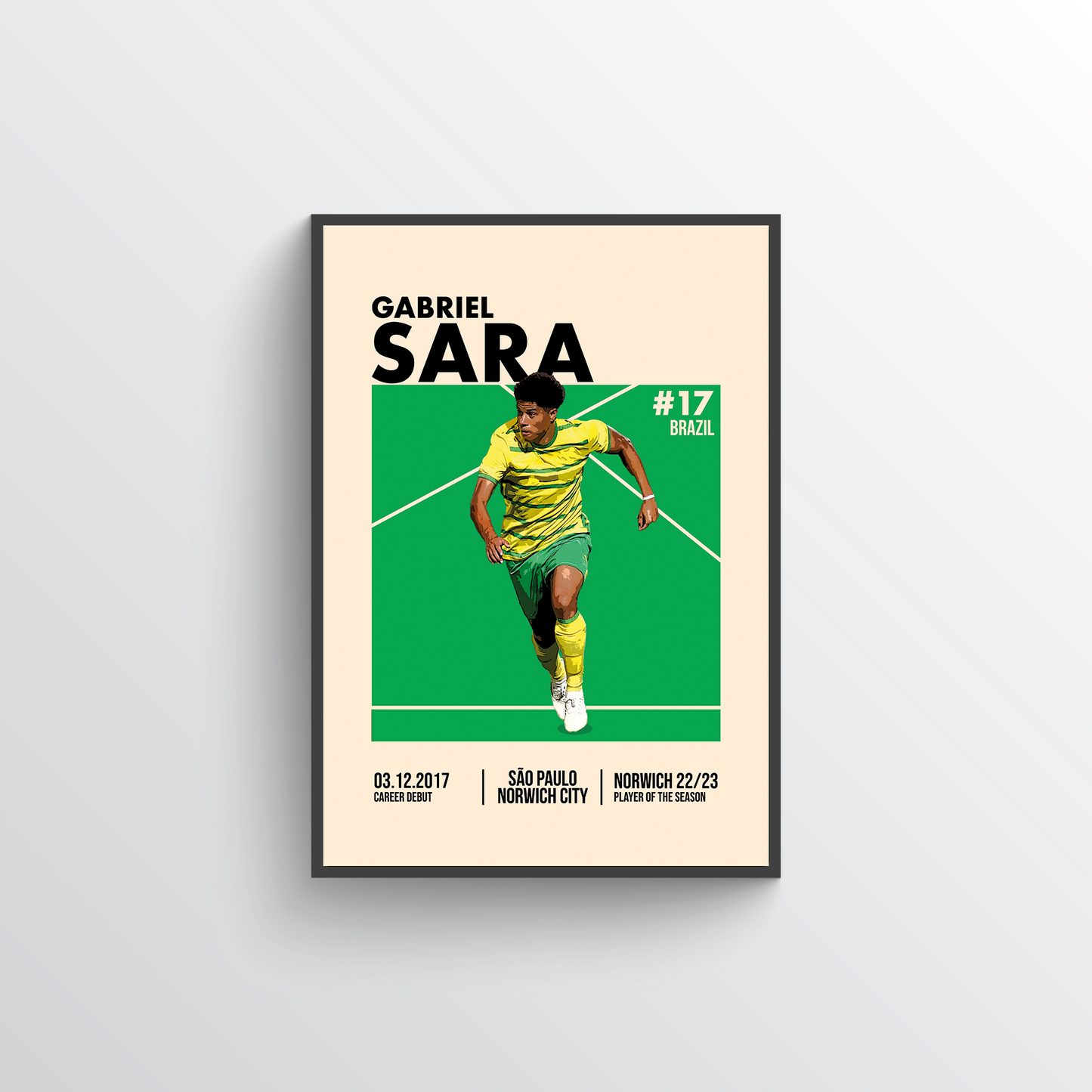 Championship Player Poster - Gabriel Sara