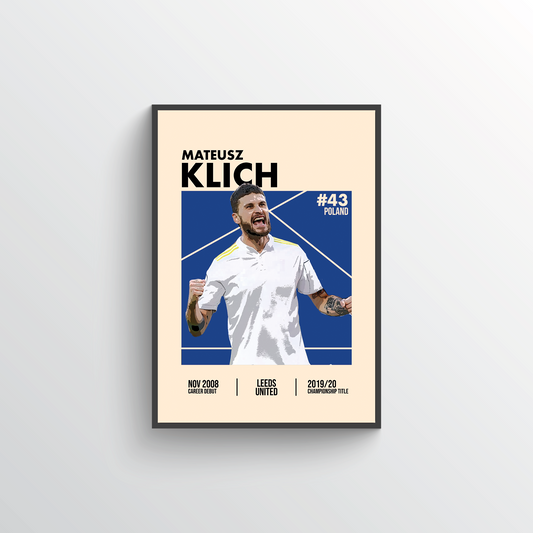 Championship Player Poster - Mateusz Klich