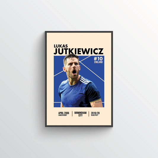 Championship Player Poster - Lukas Jutkiewicz