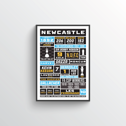 Newcastle United Poster