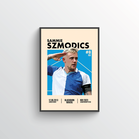 Championship Player Poster - Sammie Szmodics