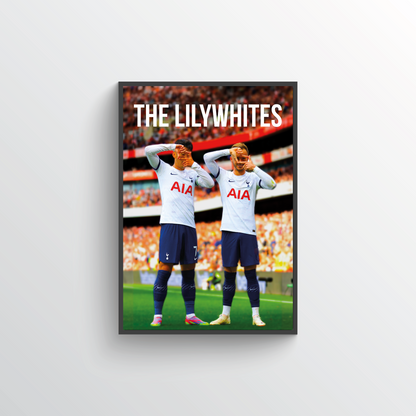 Tottenham Hotspur 'The Lilywhites' Poster