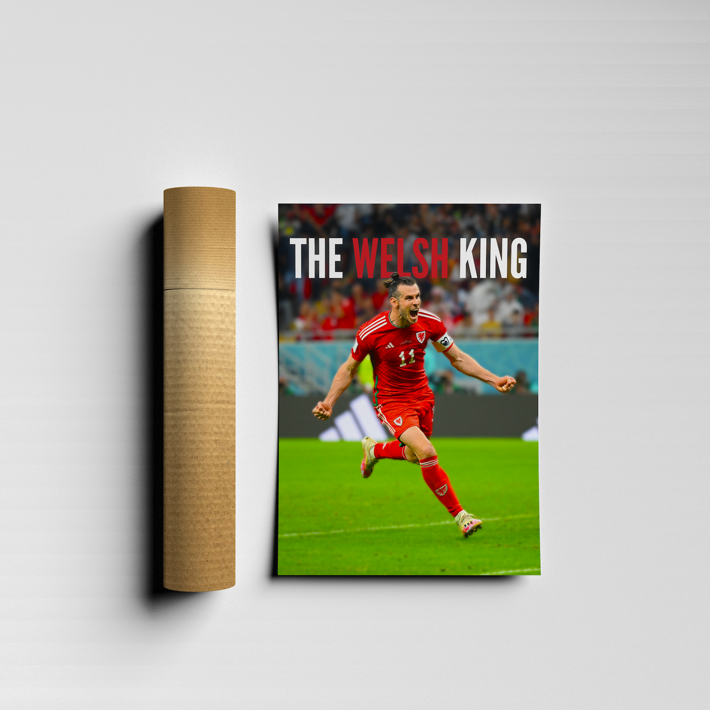 Gareth Bale 'The Welsh King' Poster